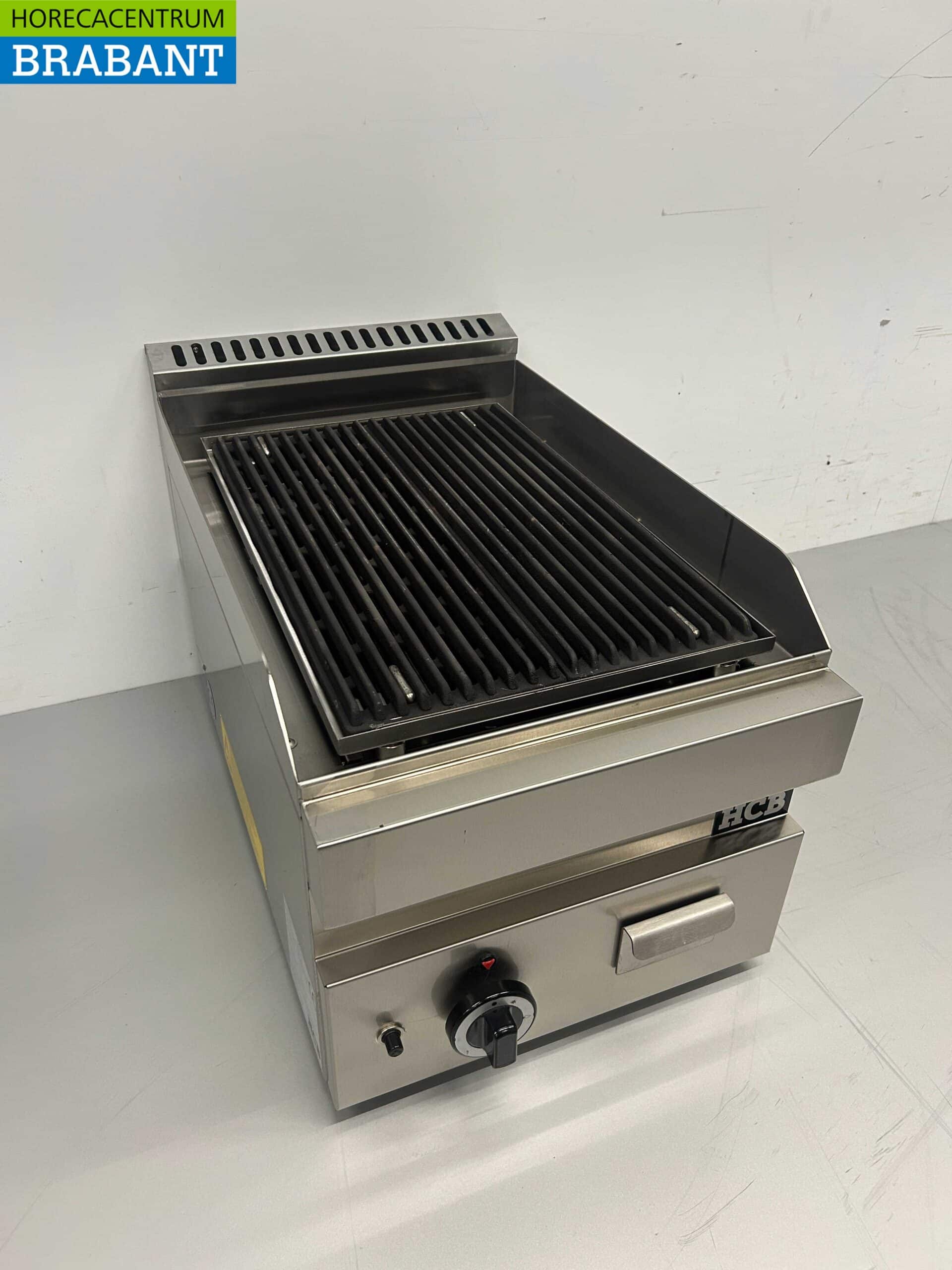 HCB RVS Lavagrill grill steengrill 650 Series 40 cm Gas Horeca - Afbeelding 2