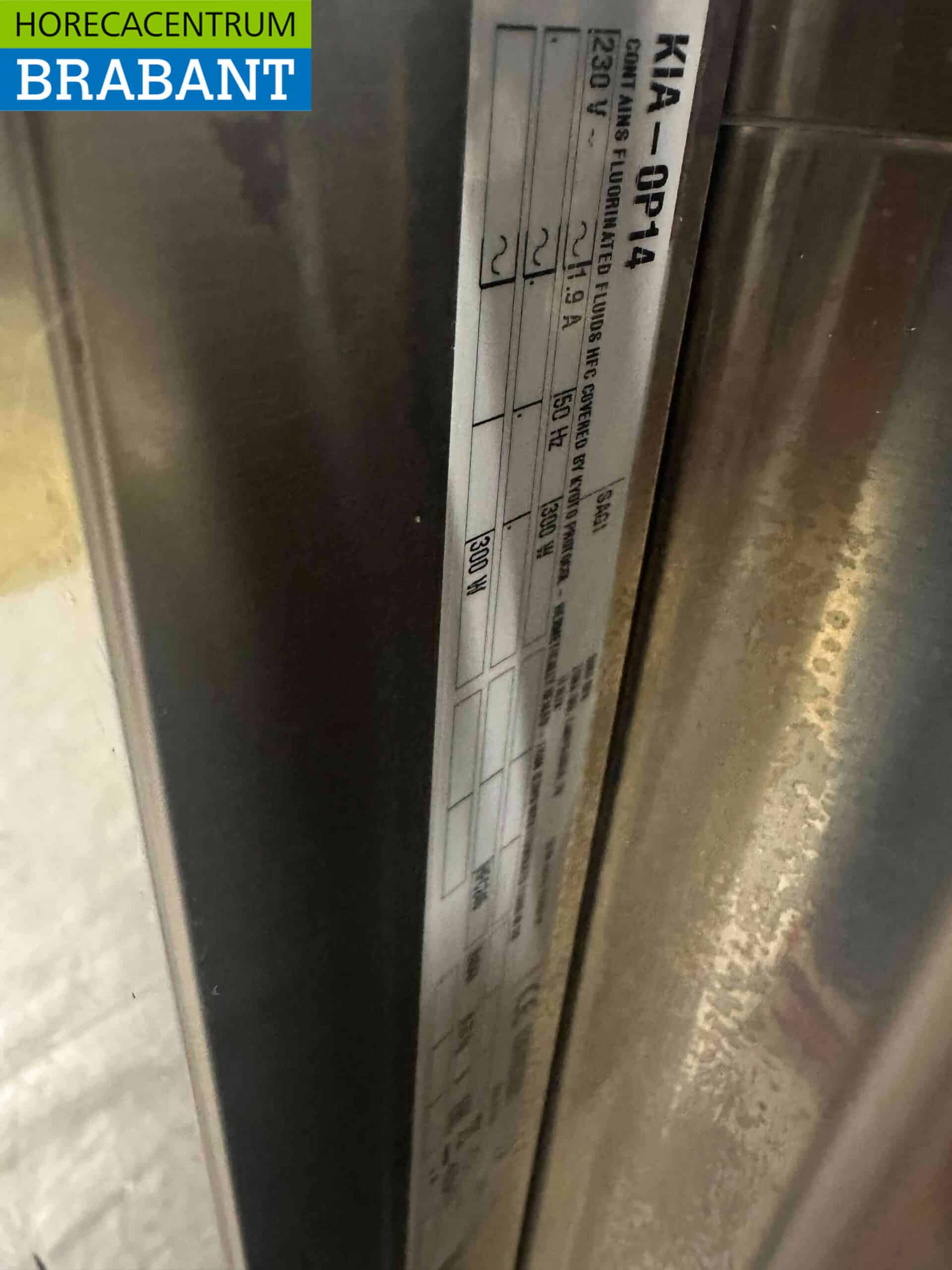 RVS Sagi Koelwerkbank 2 deuren 140 cm 230V Horeca - Afbeelding 5
