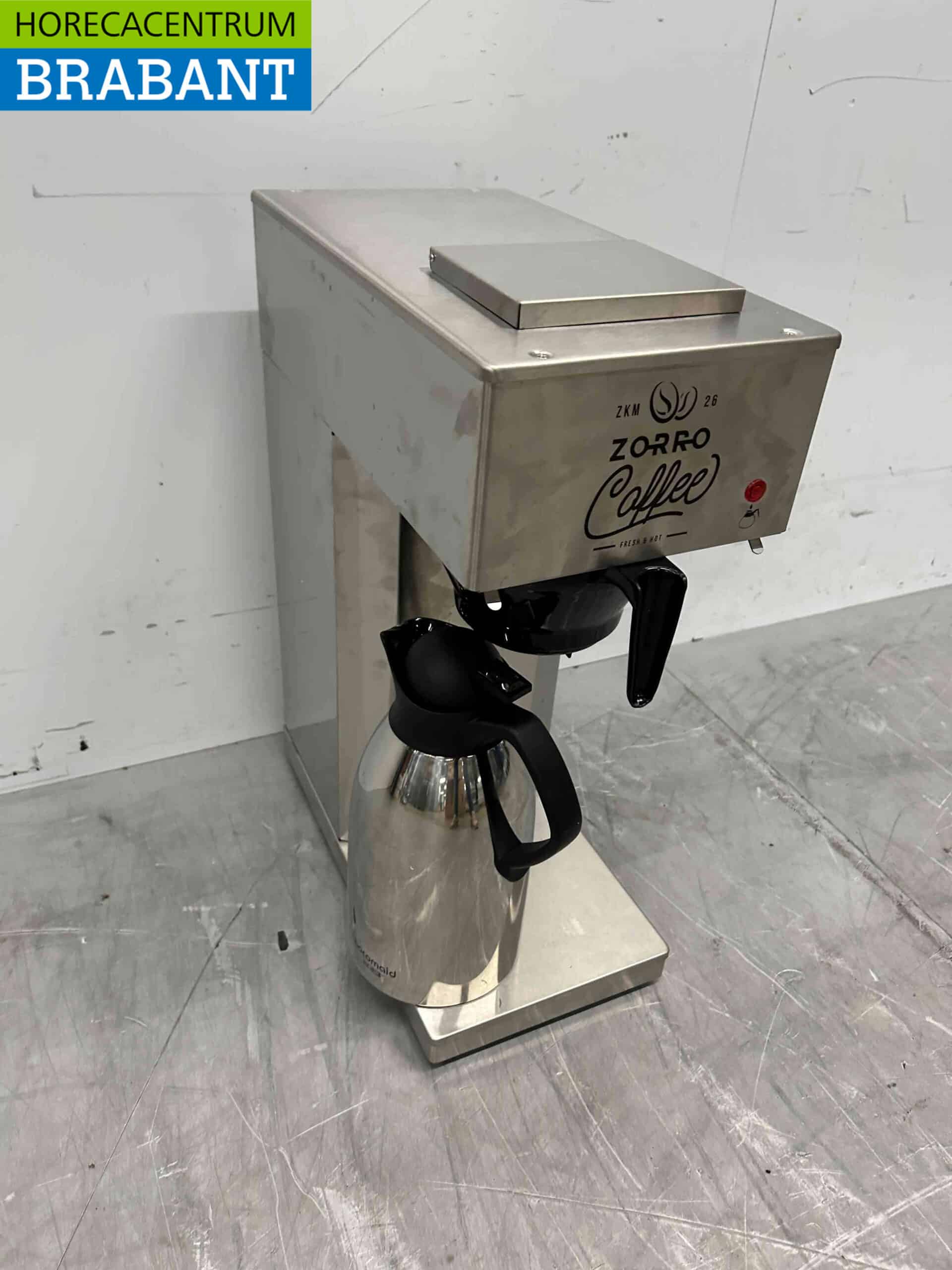 RVS Zorro ZKM26 Koffiemachine Koffieautomaat met thermoskan 230V Horeca - Afbeelding 2