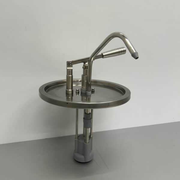 HCB RVS Emmerdispenser Sausdispenser Sauspomp met hevelbediening 10 liter Horeca