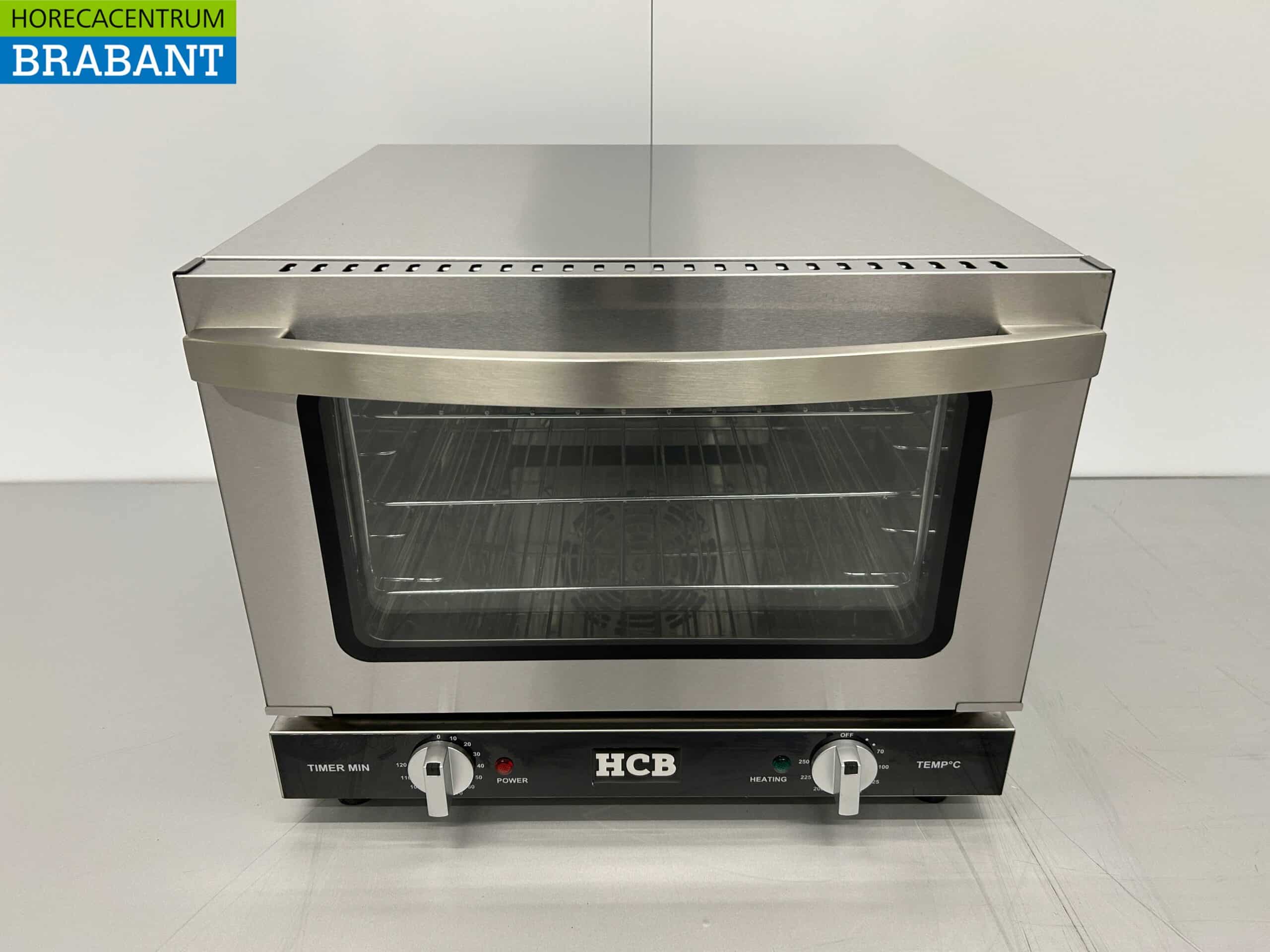 HCB RVS Heteluchtoven Convectie Oven Afbakoven 21 liter 230V Horeca