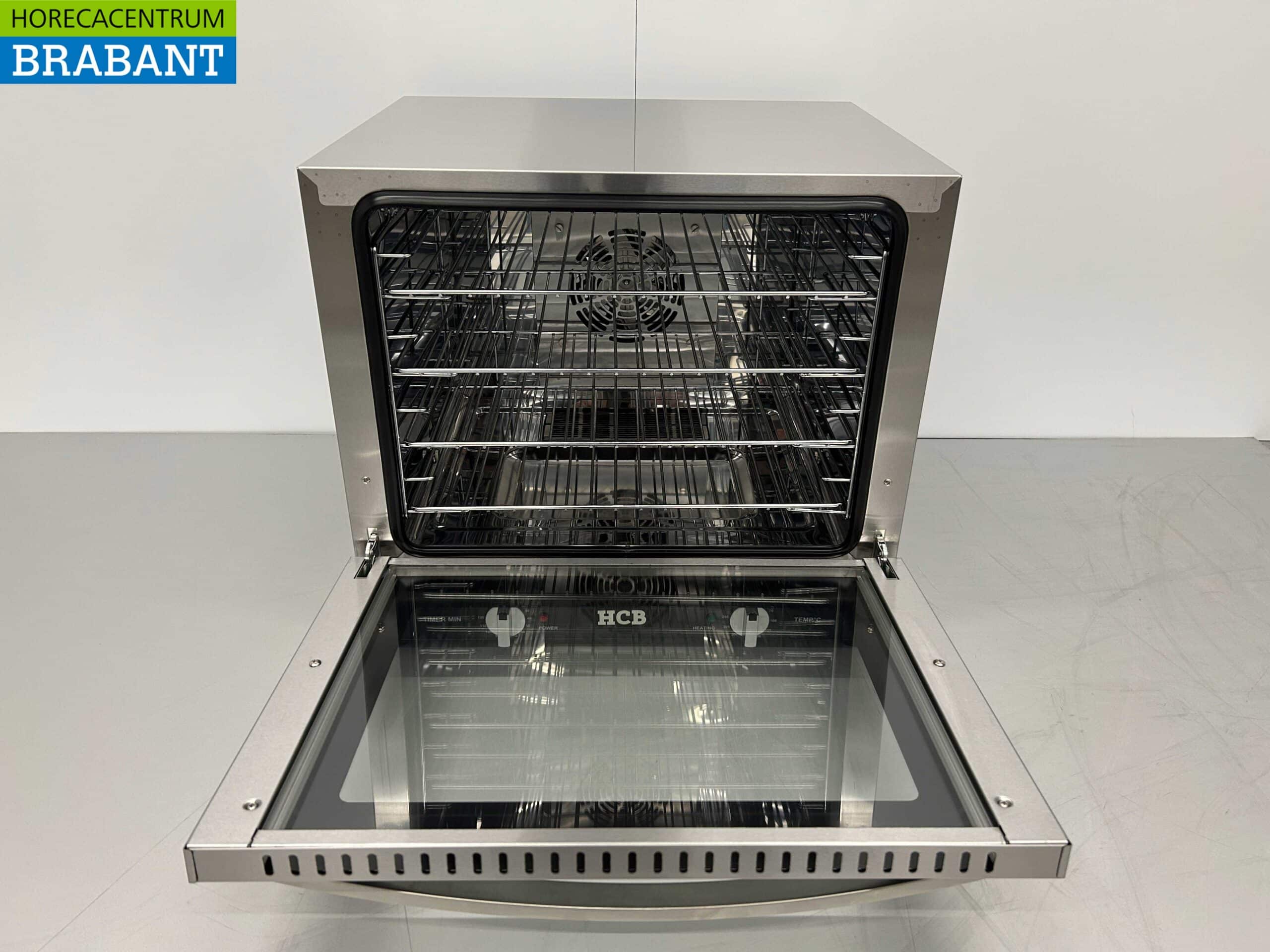 HCB RVS Heteluchtoven Convectie Oven Afbakoven 66 liter 230V Horeca - Afbeelding 4