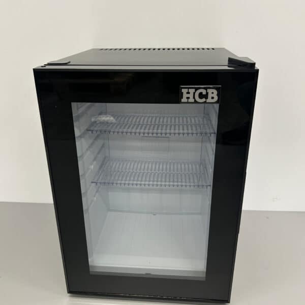 HCB ABS Minibar Mini koelkast Glazen deur Glasdeur 40 liter 230V Horeca
