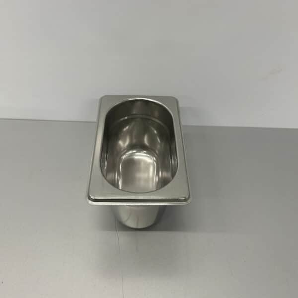 RVS Gastronorm Bak GN Bak 1/9 GN Diepte 100 mm Horeca
