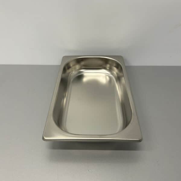 HCB RVS Gastronorm Bak GN Bak 1/4 GN Diepte 40 mm Horeca