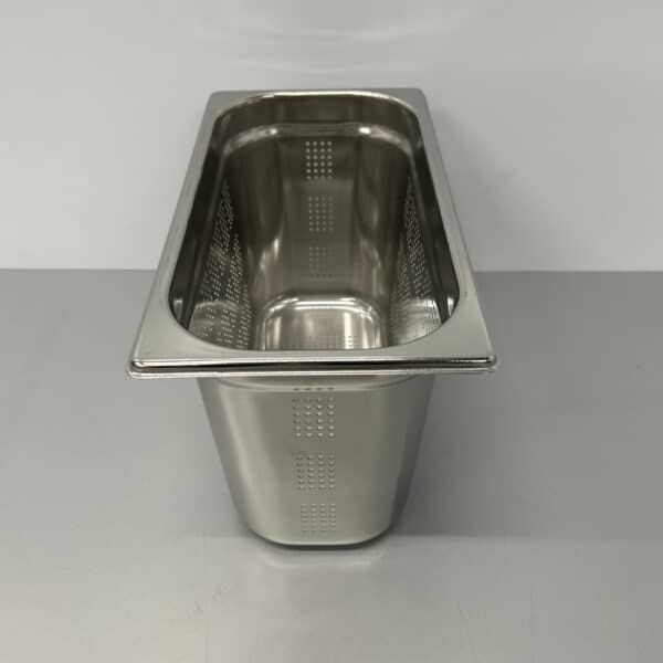 HCB RVS Geperforeerde Gastronorm Bak GN Bak 1/3 GN Diepte 200 mm Horeca