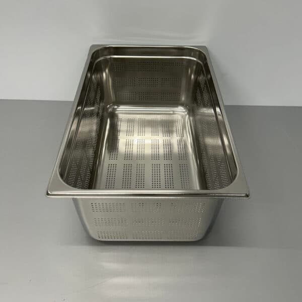 RVS Geperforeerde Gastronorm Bak GN Bak 1/1 GN Diepte 200 mm Horeca