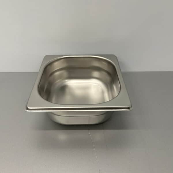 HCB RVS Gastronorm Bak GN Bak 1/6 GN Diepte 65 mm Horeca