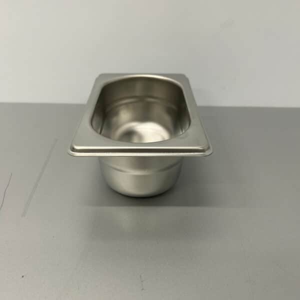 HCB RVS Gastronorm Bak GN Bak 1/9 GN Diepte 65 mm Horeca
