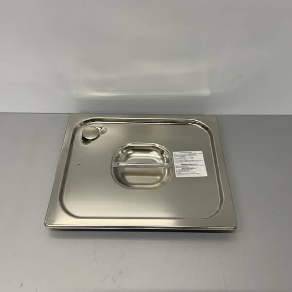 RVS Gastronorm Deksel GN Deksel 1/2 GN met Silicone afdichtrand Horeca