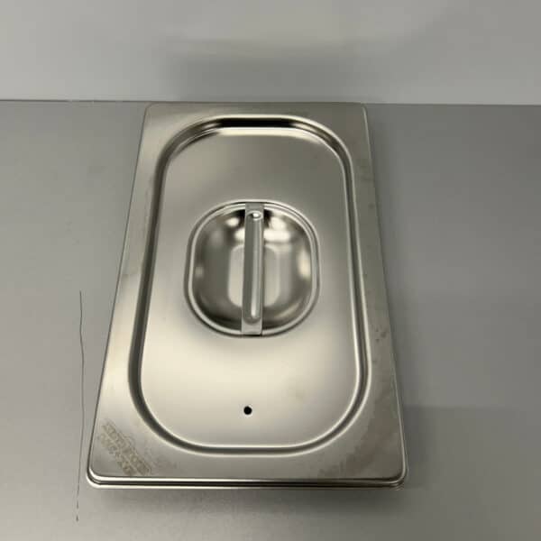 HCB RVS Gastronorm Deksel GN Deksel 1/4 GN Met silicone afdichtrand Horeca
