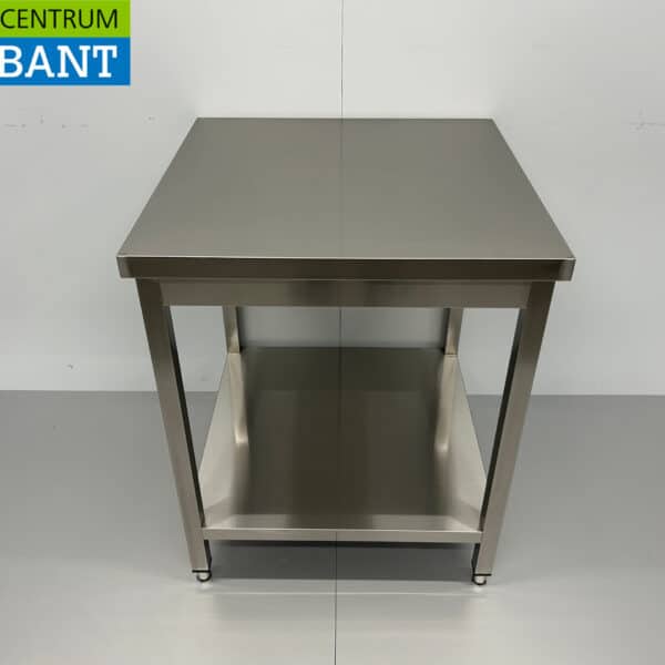 HCB RVS Werktafel Tafel Basic-line 70 x 70 x 85 cm Horeca