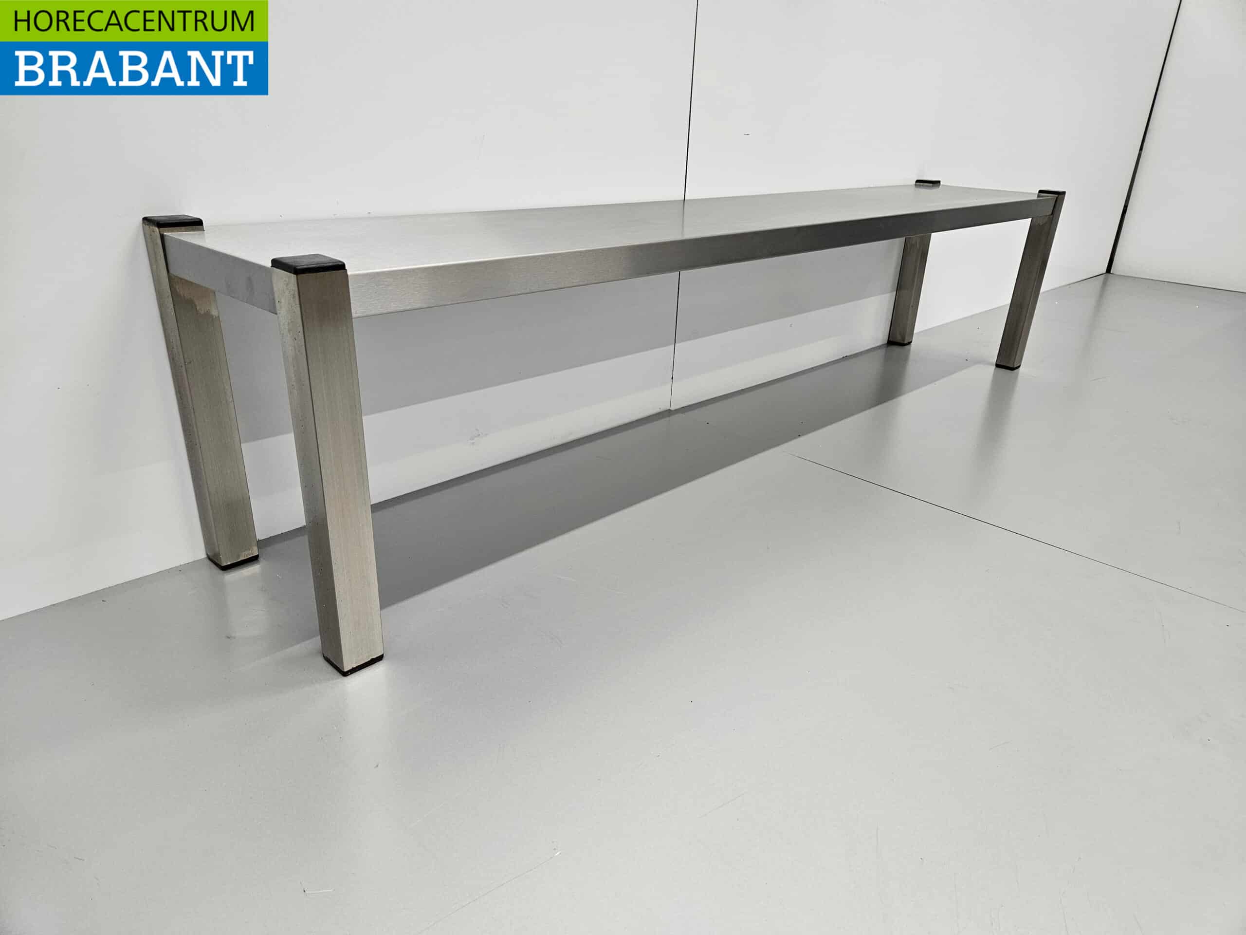 HCB RVS Etagère Brug Premium-line 160 cm Horeca - Afbeelding 3