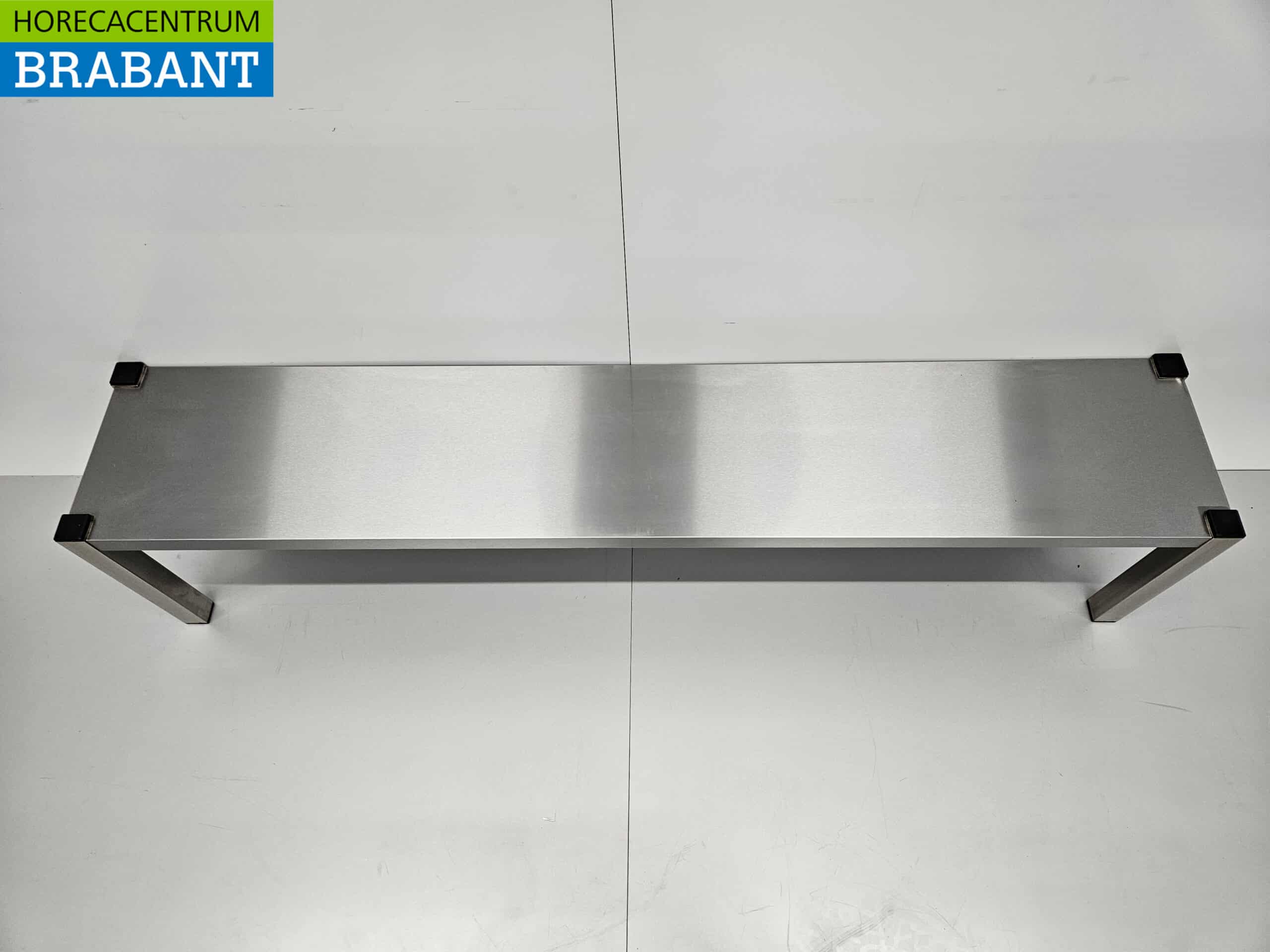 HCB RVS Etagère Brug Premium-line 160 cm Horeca - Afbeelding 4