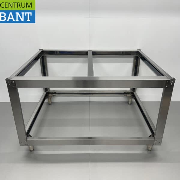 HCB RVS Onderstel voor pizzaoven 146,5 x 119 x 87 cm Horeca