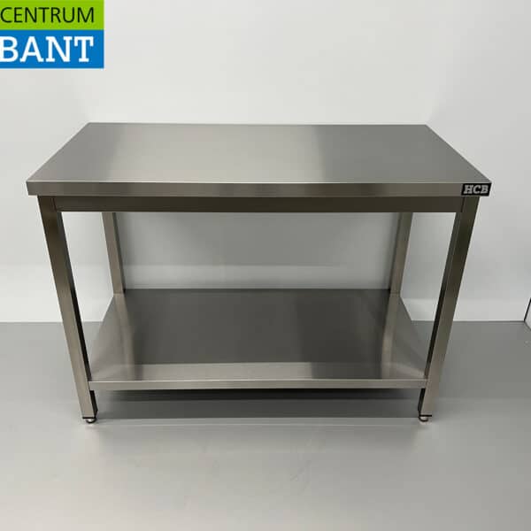 HCB RVS Werktafel Tafel Premium-line 120 x 60 x 85 cm Horeca