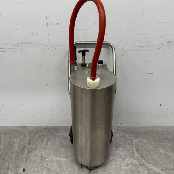 RVS FRY MATE Frituurolie Transporter Vetpomp 40 liter Horeca Cafetaria