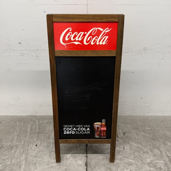 Panneau publicitaire en bois Panneau de signalisation pour trottoir Horeca